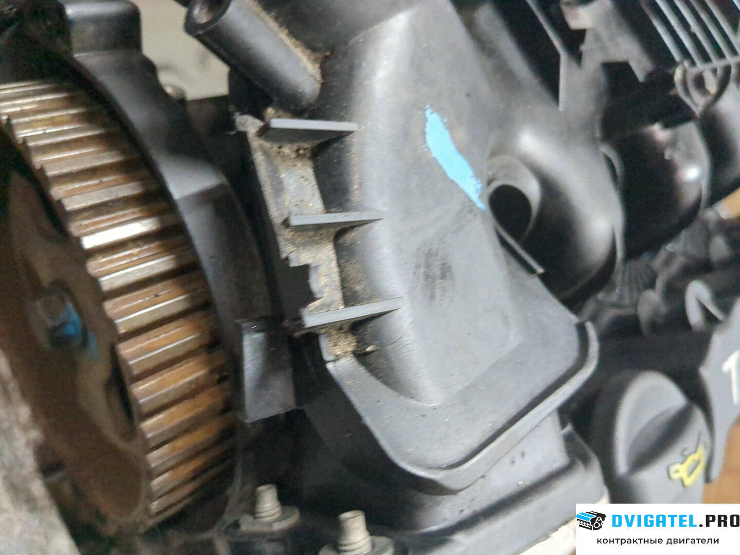 Двигатель Ford Fiesta 2008 - 2013 HHJC, HHJD, HHJE 1.6 л., Дизель, TDCI, артикул 8741111