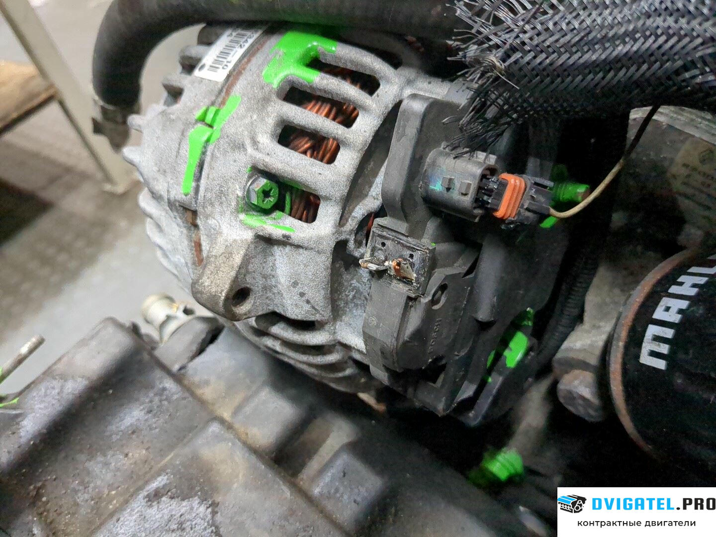 Двигатель Renault Scenic 2003 - 2009 K9K 732 1.5 л., Дизель, DCI, артикул 8601358