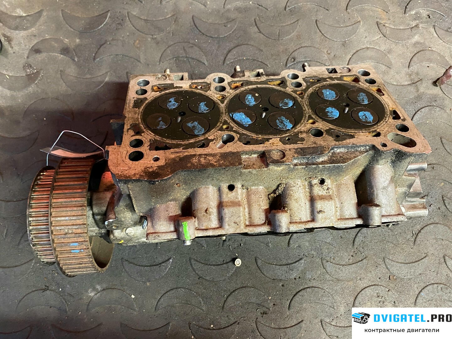 Головка блока цилиндров (ГБЦ) Audi A4 B6 2000 - 2004 BFC 2.5 л., Дизель, TDI, артикул 9064287