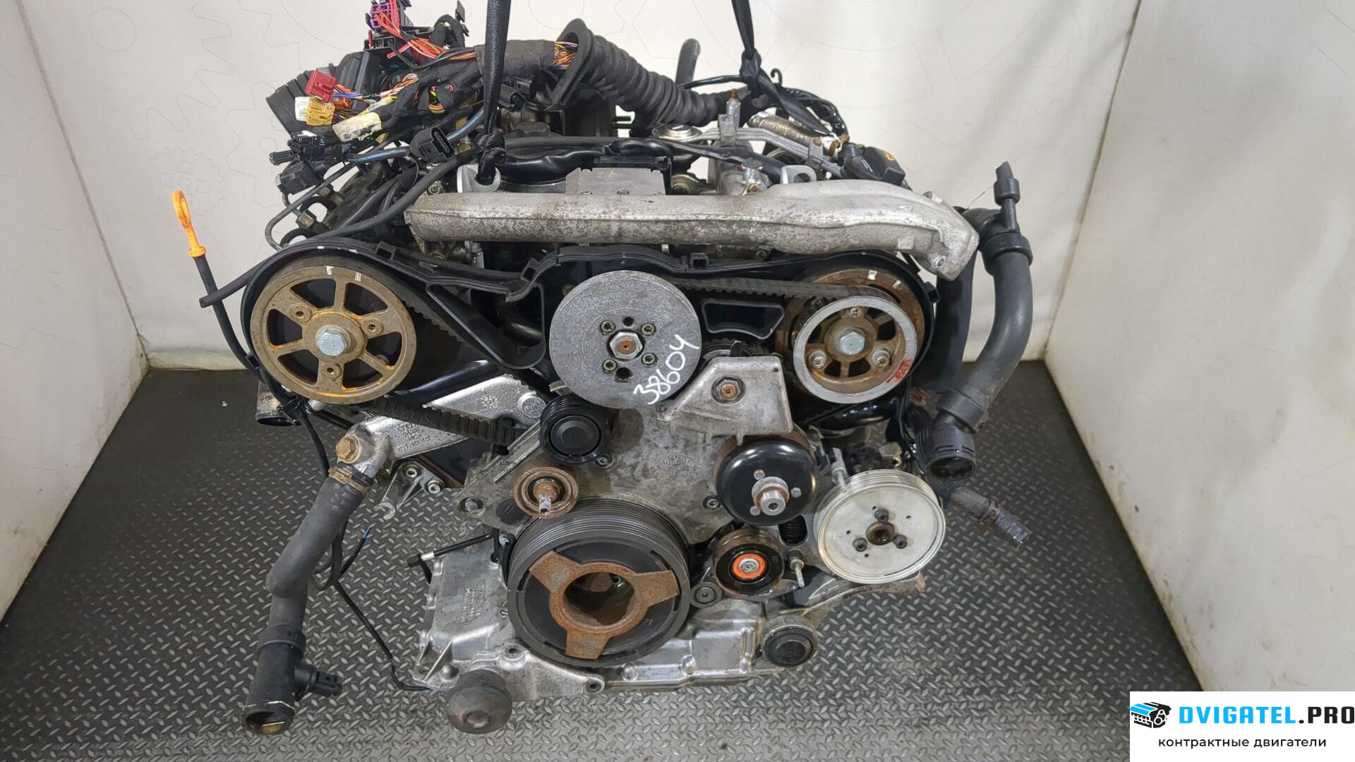 Двигатель Audi A6 C5 1997 - 2004 AKN 2.5 л., Дизель, TDI, артикул 9250928