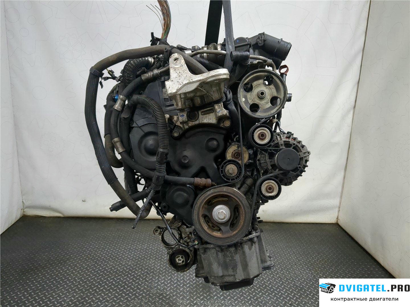 Двигатель Fiat Scudo 2007 - 2016 9HU 1.6 л., Дизель, HDI, артикул 8101077