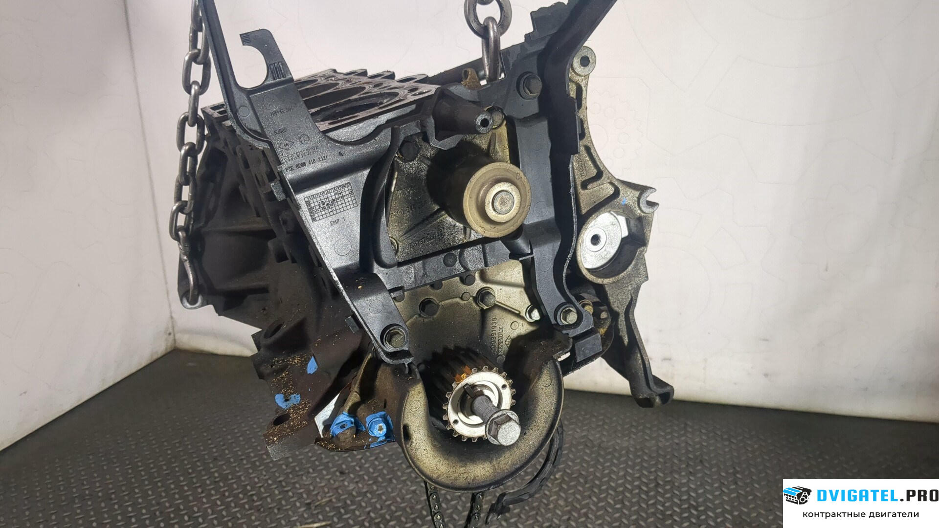 Шорт блок (Блок цилиндров) Renault Megane 2 2002 - 2009 K9K 732 1.5 л., Дизель, DCI, артикул 8950525